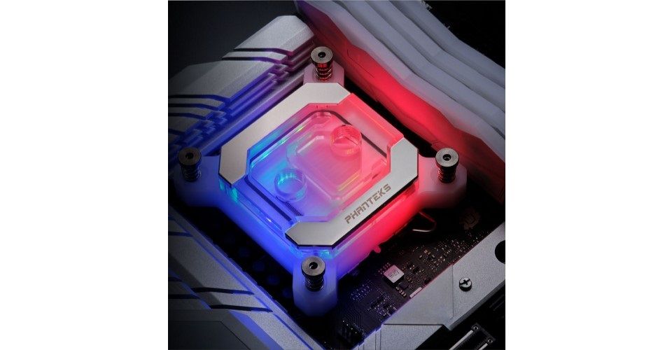 Phanteks Glacier C370I Intel CPU Water Block - Black Feature 4