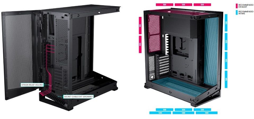 Phanteks NV Series NV7 TG D-RGB Full Tower Case - Matte White Feature 3