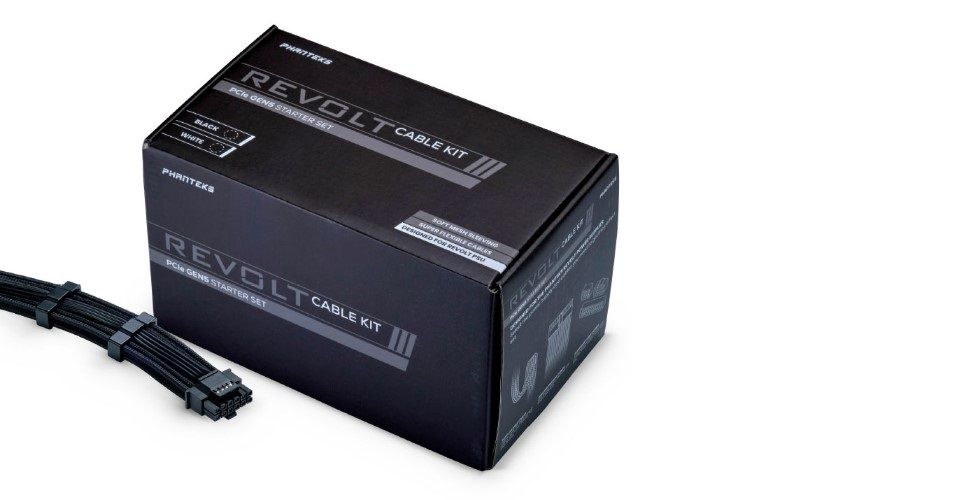 Phanteks Revolt 1000W Platinum Fully Modular Power Supply - Black Feature 5