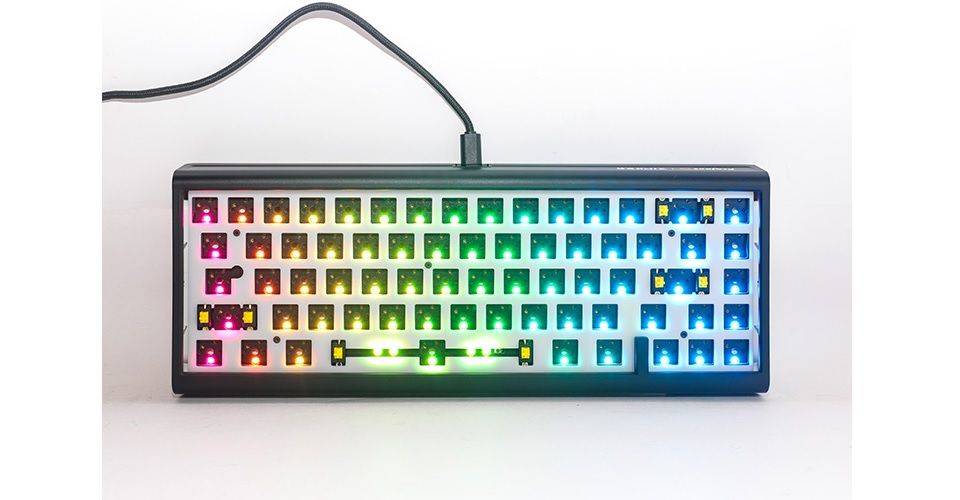 Ducky ProjectD Tinker 65 RGB LED Barebone - Black Case Feature 7