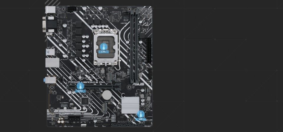 ASUS Prime H610M-E DDR4 Motherboard Feature 2