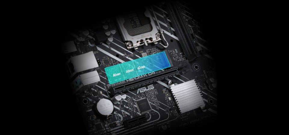 ASUS Prime H610M-K DDR4 Motherboard Feature 3