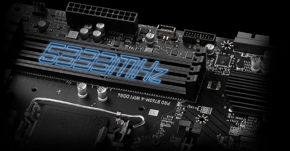 MSI Pro B760M-A Wi-Fi DDR4 Motherboard Feature 6