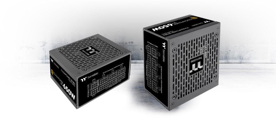 Thermaltake Toughpower SFX 650W Ultra Quiet 80+ Gold Fully Modular PSU with SFX to ATX Bracket Feature 1