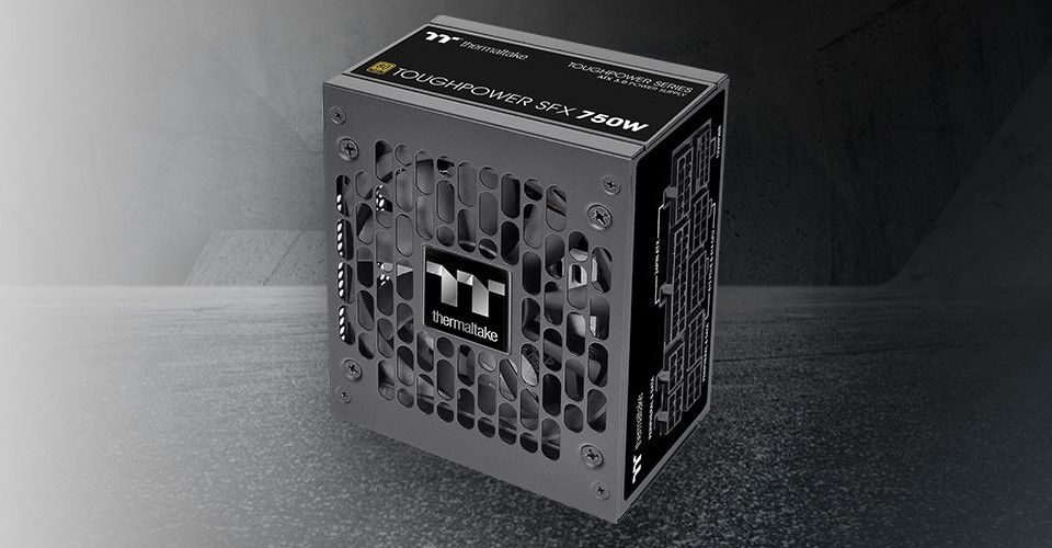 Thermaltake Toughpower SFX 750W ATX 3.0 PCIe 5.0 80+ Gold Fully Modular PSU - Black Feature 2