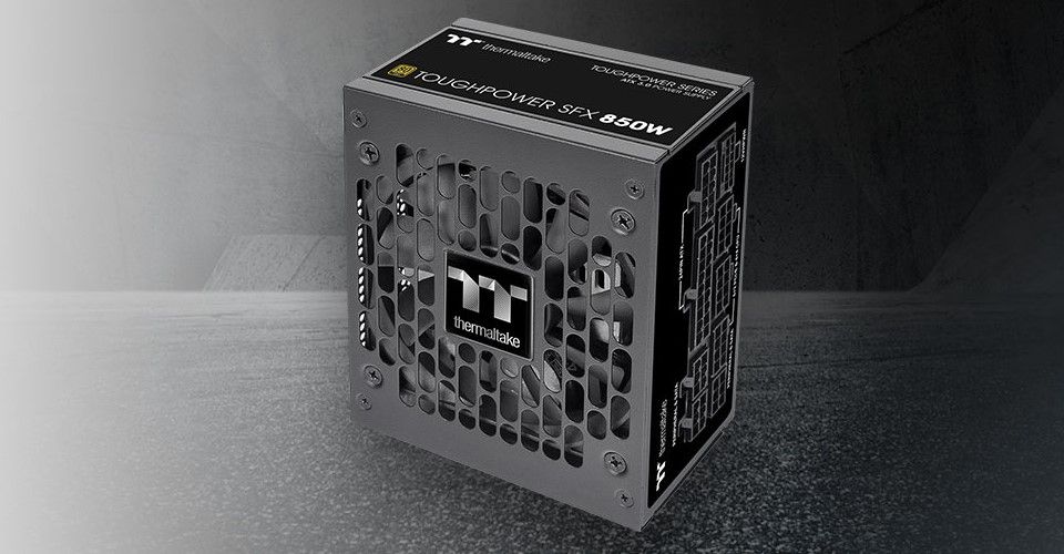 Thermaltake Toughpower SFX 850W ATX 3.0 PCIe 5.0 80+ Gold Fully Modular PSU - Black Feature 2