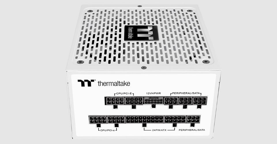 Thermaltake Toughpower GF3 1200W 80+ Gold PCIe Gen5 ATX 3.0 Fully Modular PSU - Snow White Feature 7