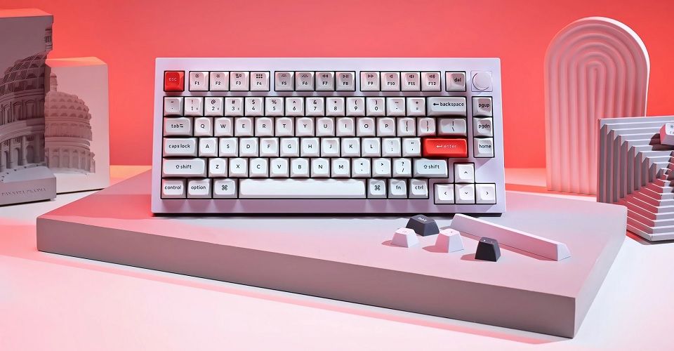 [美品] Keychron Q1 Pro シェルホワイト 美品] Keychron Q1 Pro シェルホワイト Keychron Q1 Pro QMK/VIA