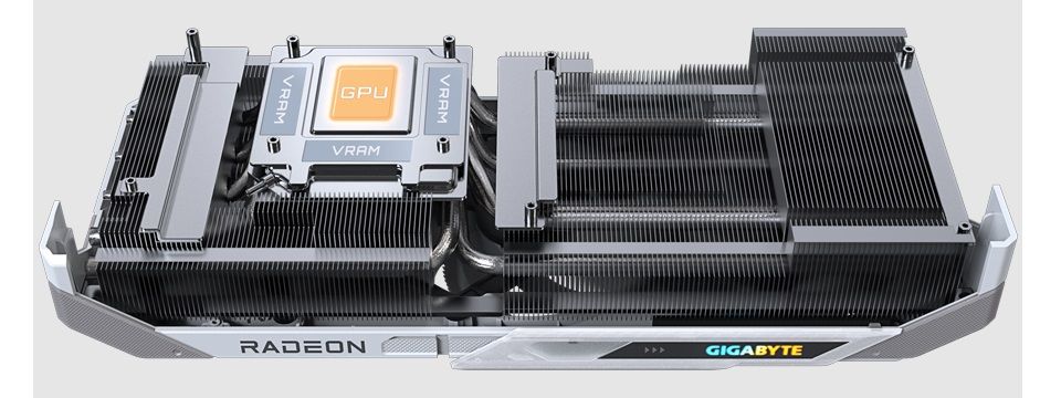 Gigabyte Radeon RX 9070 XT Gaming OC Ice 16GB Feature 3