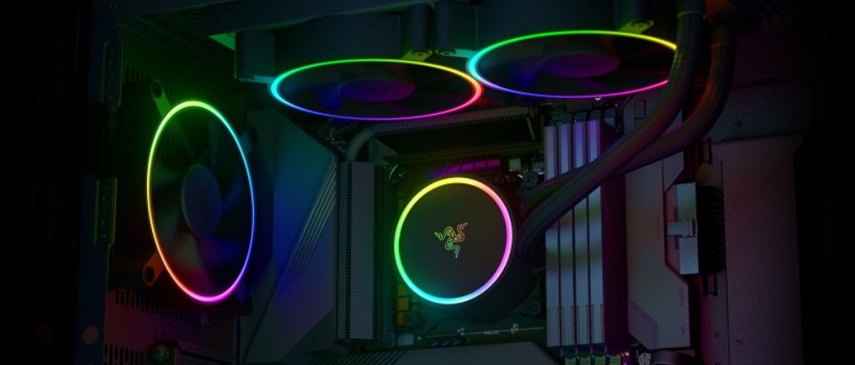 Razer Hanbo Chroma RGB 240mm AIO Liquid CPU Cooler Feature 1