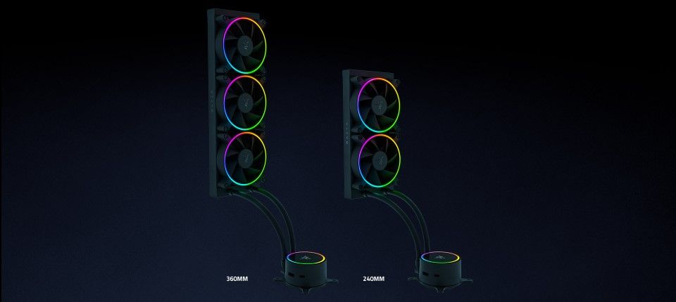 Razer Hanbo Chroma RGB 240mm AIO Liquid CPU Cooler Feature 3