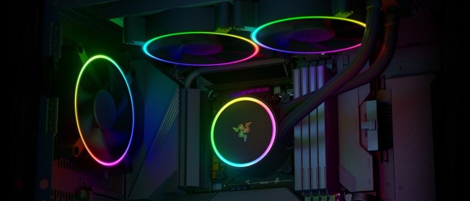 Razer Hanbo Chroma RGB 360mm AIO Liquid CPU Cooler Feature 1