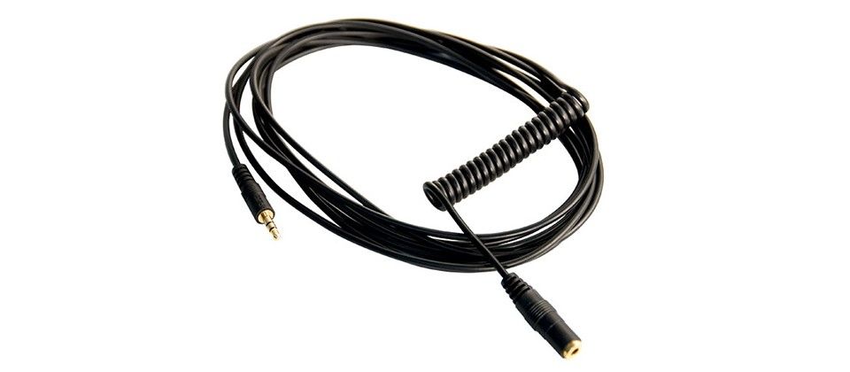 RODE VC1 Stereo 3.5mm TRS Male to Female Minijack Extension Cable Feature 1