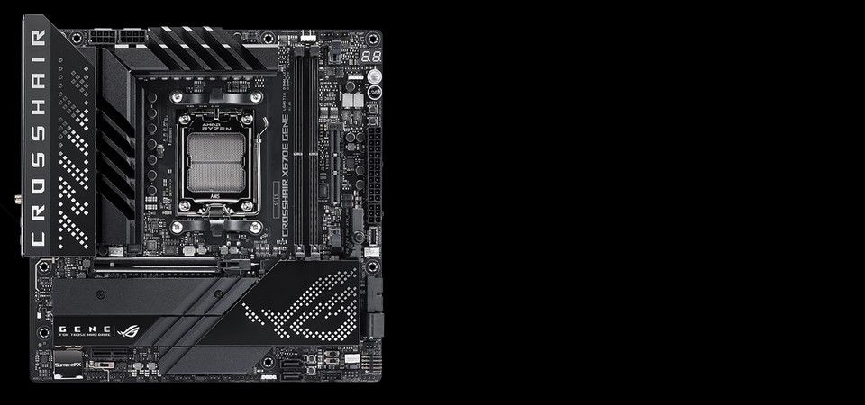 ASUS ROG Crosshair X670E Gene DDR5 Motherboard Feature 2