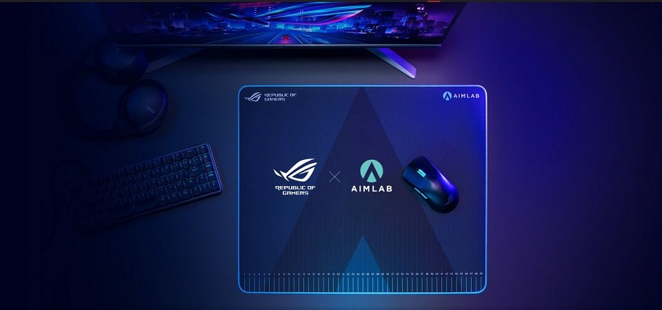 ASUS ROG Hone Ace Aim Lab Edition Large Mouse Pad Feature 1