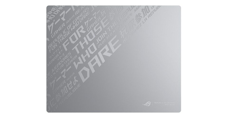 ASUS ROG Moonstone Ace L Gaming Mouse Pad - White Feature 5