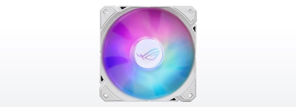 ASUS ROG Ryuo III 360 ARGB AIO CPU Cooler - White Feature 2