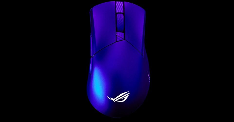 ASUS ROG Gladius III Wireless AimPoint RGB Gaming Mouse - Black Feature 1