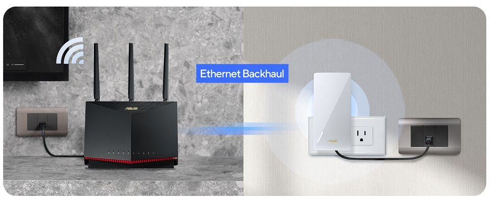ASUS AX3000 Dual-Band WiFi 6 (802.11ax) Range Extender Feature 5