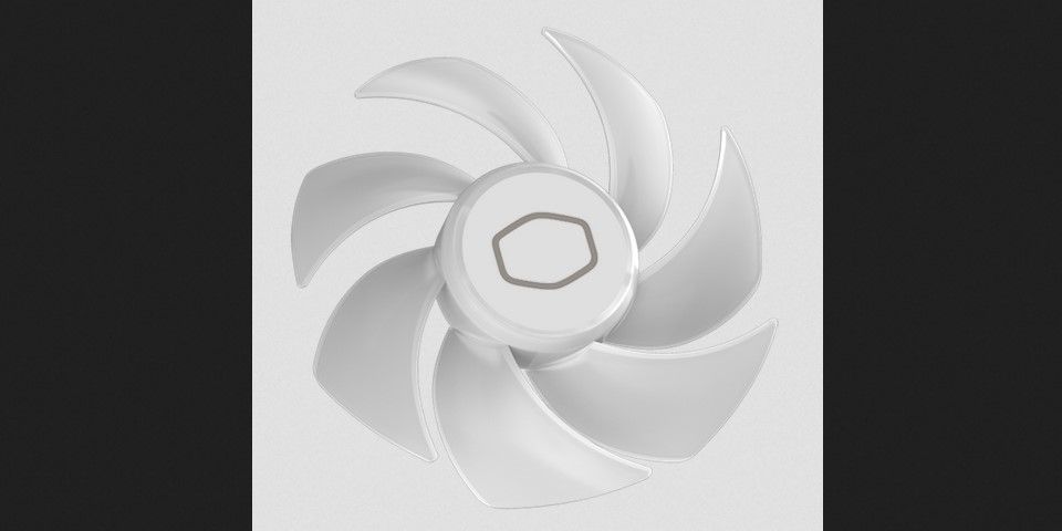 Cooler Master Hyper 212 Halo CPU Air Cooler - White Feature 2