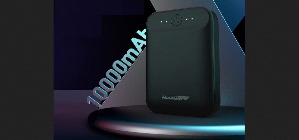 RockRose Ebony 10 10000 mAh Portable & Compact PowerBank Feature 3