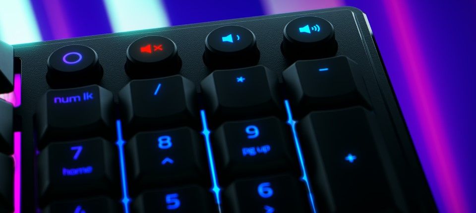 Razer Ornata V3 Low Profile Wired Gaming Keyboard Feature 3