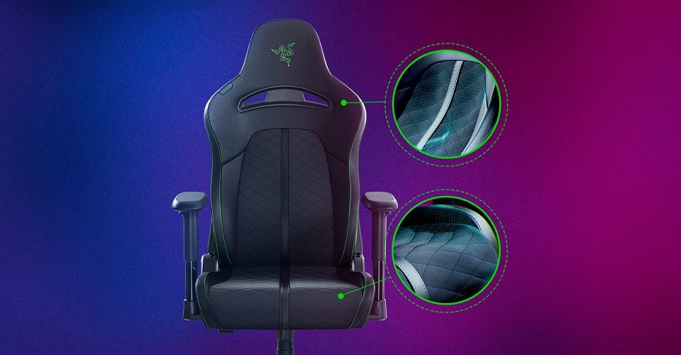 Razer Enki X Essential Gaming Chair - Black Feature 3