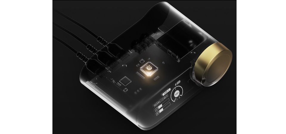 SteelSeries Arctis Nova Elite Wireless Headset Sage Gold Feature 1