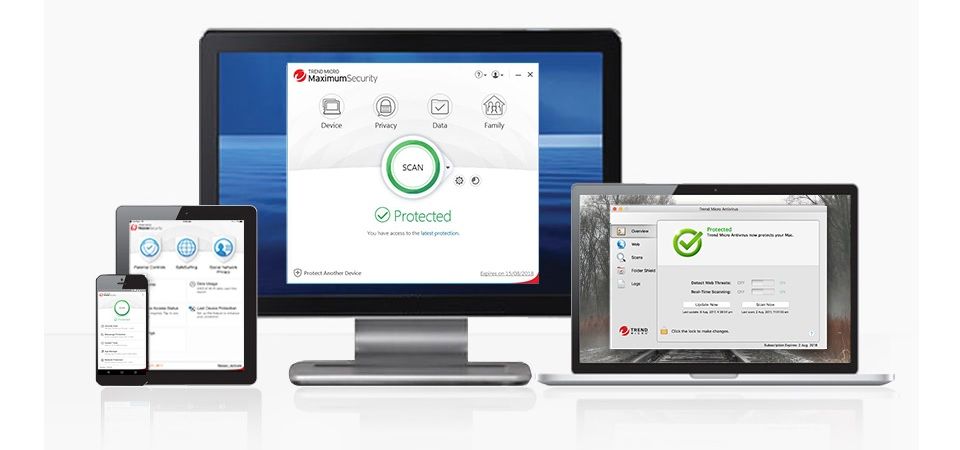 Trend Micro Maximum Security (3 Device) - 1 Year Auto Renew Feature 1