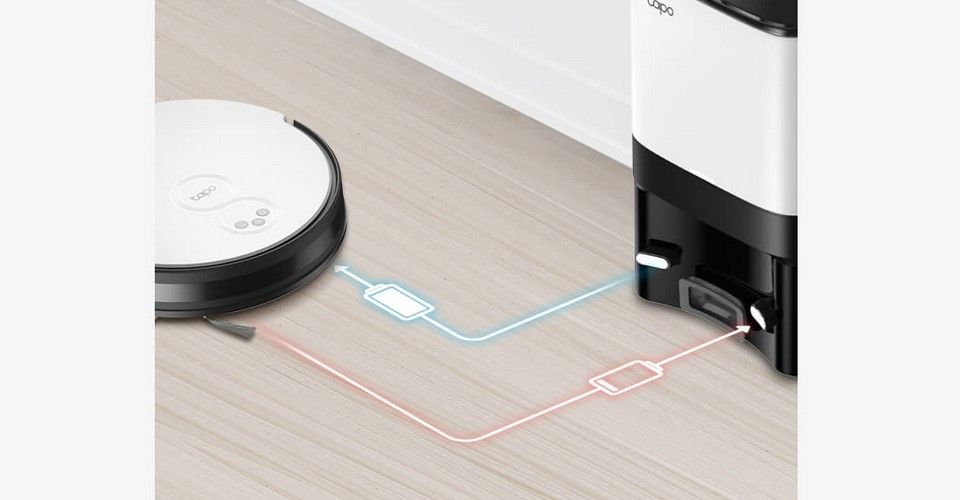 TP-Link Tapo RV10 Plus Robot Vacuum & Mop + Smart Auto-Empty Dock Feature 6