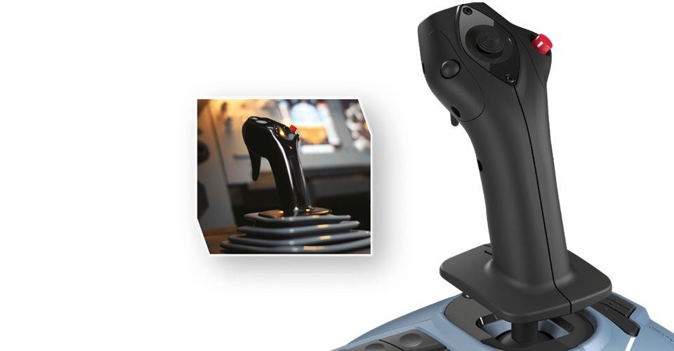 美品 THRUSTMASTER TCA airbus edition TCA Sidestick Airbus Edition | Thrustmaster U.S eShop