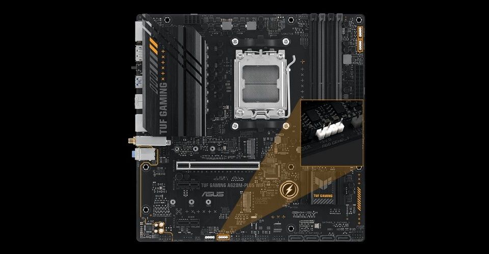 ASUS TUF Gaming A620M Plus Wi-Fi DDR5 Motherboard Feature 7