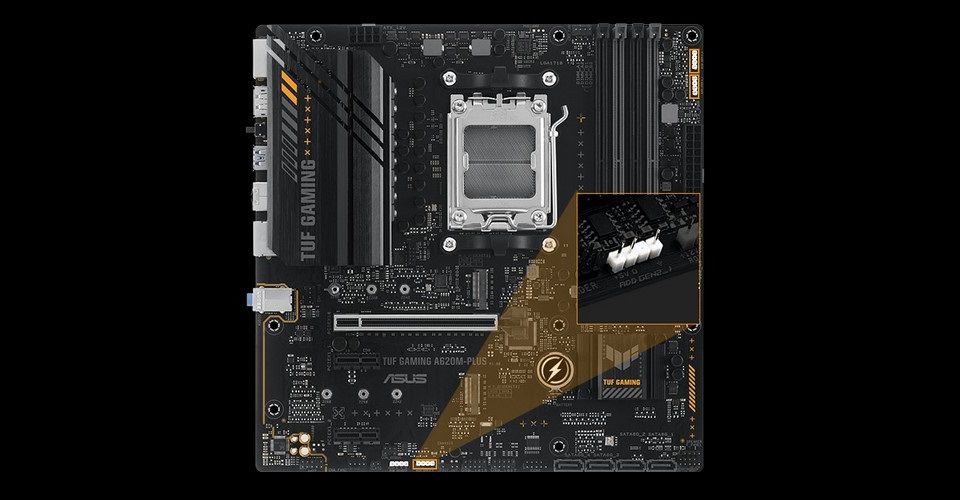 ASUS TUF Gaming A620M Plus DDR5 Motherboard Feature 7