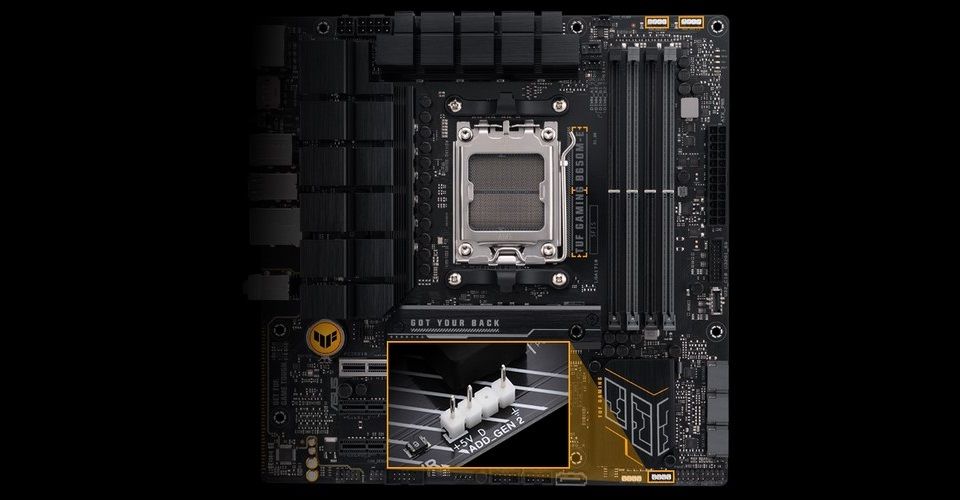 ASUS TUF Gaming B650M-E DDR5 Motherboard Feature 7