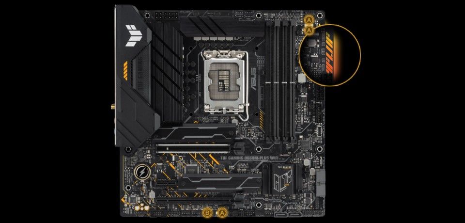 ASUS TUF Gaming B660M Plus Wi-Fi D4 Motherboard Feature 9