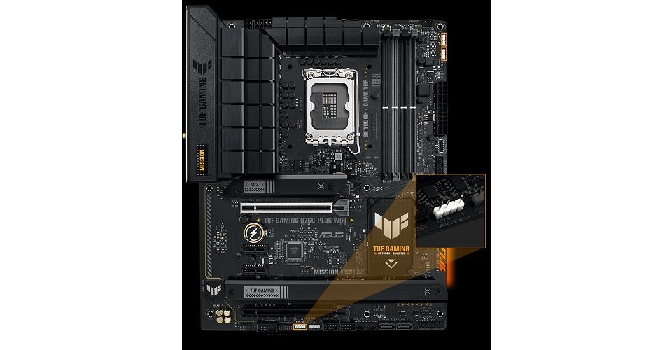 ASUS TUF Gaming B760 Plus Wi-Fi DDR5 Motherboard Feature 7