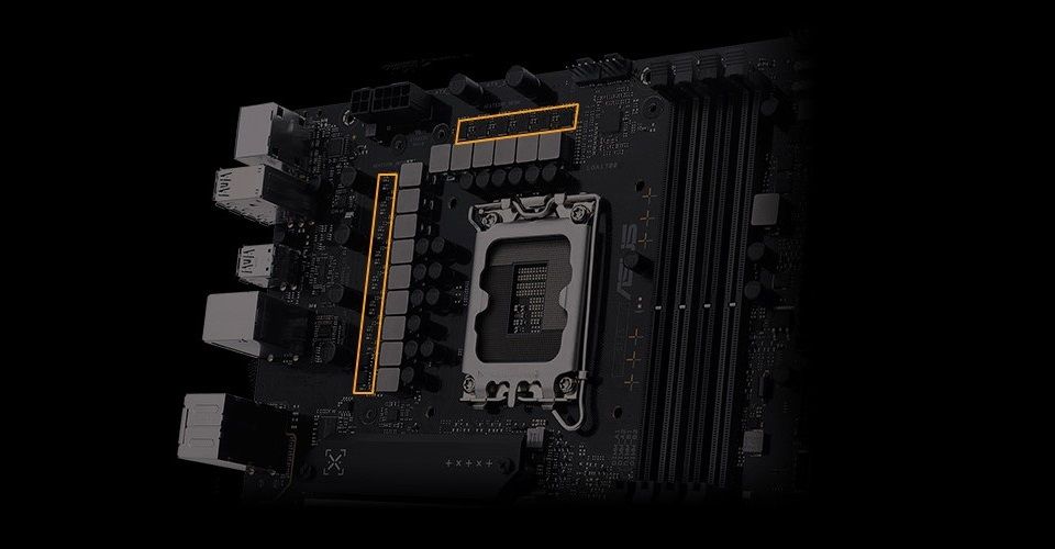 ASUS TUF Gaming B760M Plus DDR4 Motherboard Feature 1