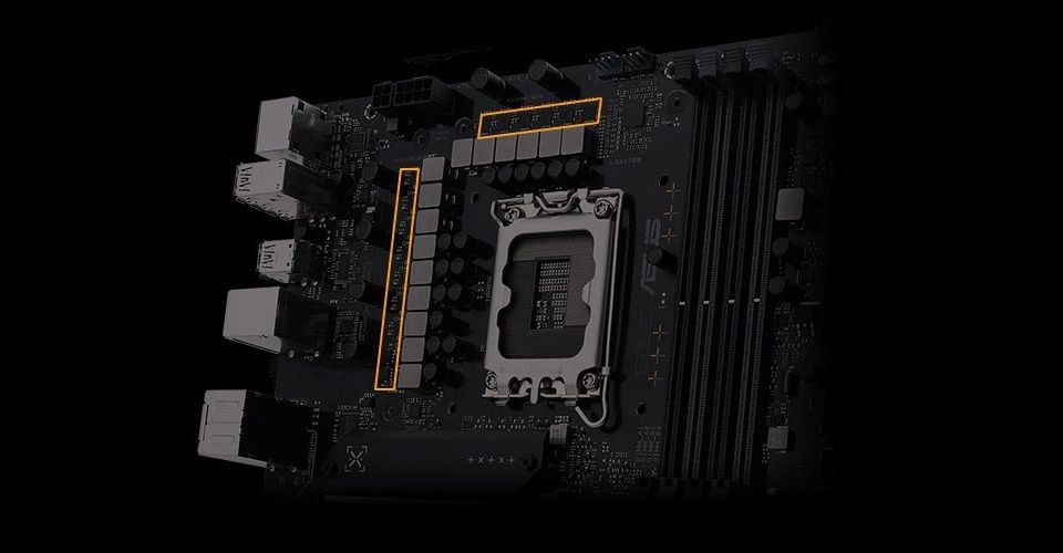 ASUS TUF Gaming B760M Plus Wi-Fi DDR4 Motherboard Feature 1