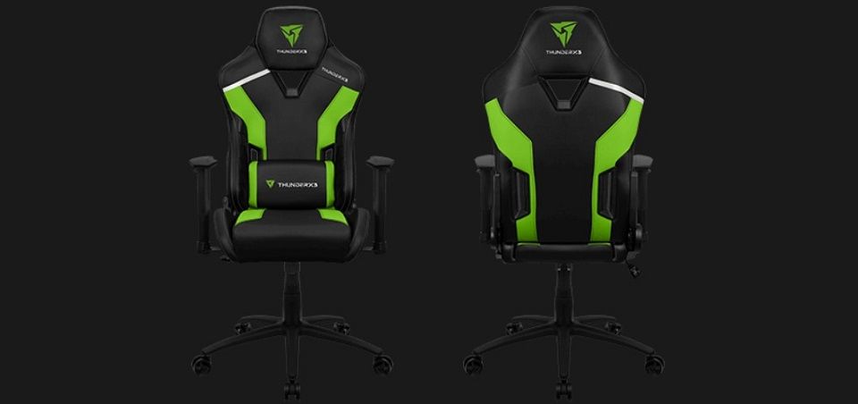 ThunderX3 TC3 Gaming Chair - Neon Green Feature 1