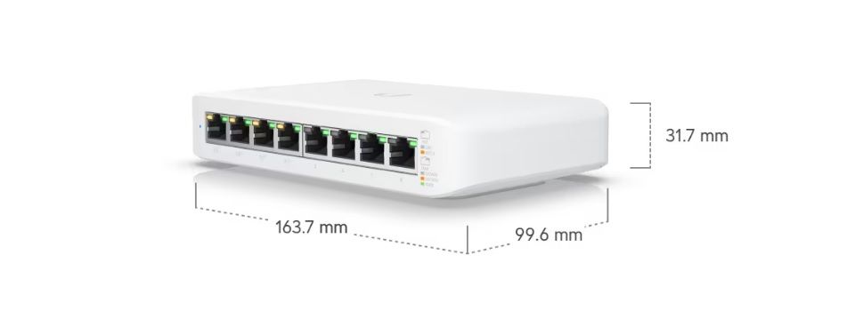 Ubiquiti UniFi Lite 8 Port POE Switch Feature 4