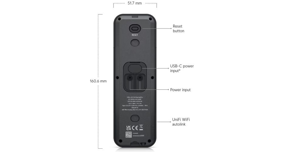 Ubiquiti UniFi Protect G4 Doorbell Professional Feature 3