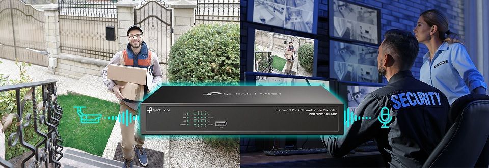 TP-Link VIGI 8 Channel PoE+ Network Video Recorder Feature 4