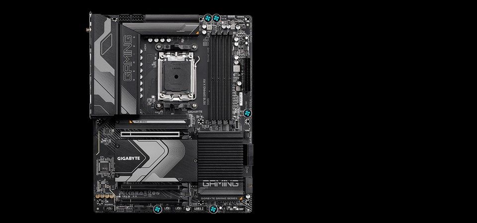 Gigabyte X670 Gaming X AX DDR5 Motherboard Feature 3