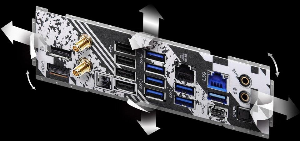 ASRock X670E Steel Legend DDR5 Motherboard Feature 7