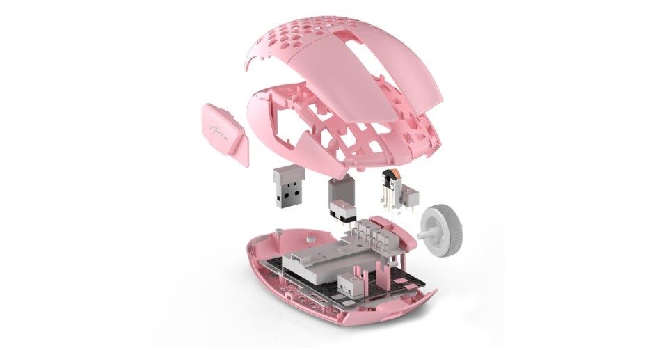 Fantech Aria XD7 Wireless Gaming Mouse - Pink Feature 3