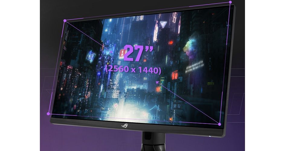 Asus ROG Swift PG27AQN 27 Class WQHD Gaming LCD Monitor - 16:9 