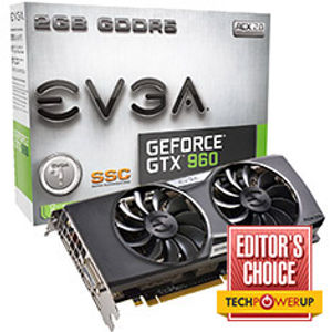 Buy EVGA GeForce GTX 960 SSC ACX 2GB [02G-P4-2966-KR] PC