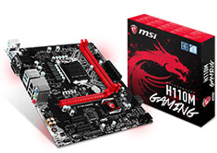 Buy MSI H110M Gaming Motherboard [H110M-GAMING] | PC Case Gear Australia