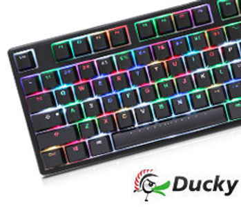 Ducky One TKL RGB Cherry MX Black Mechanical Keyboard