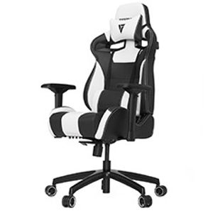 s racer gaming chair black and white